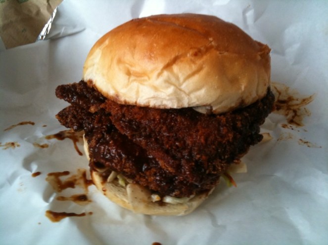 Chicken Katsu sandwich from Tebaya, 144 W. 19th street in Manhattan.