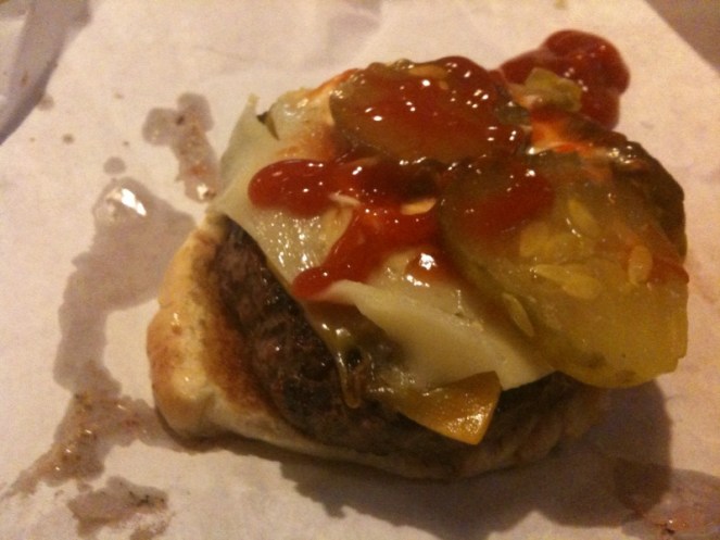 Cheeseburger, from Burger Joint at Le Parker Meridien.