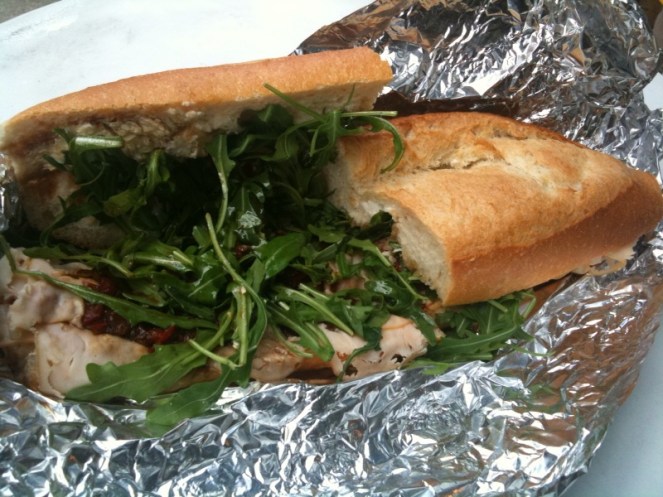 The Romeo from Alidoro, Sullivan St. in Manhattan.