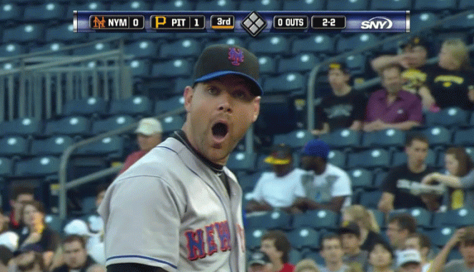 Mike Pelfrey craves brains.