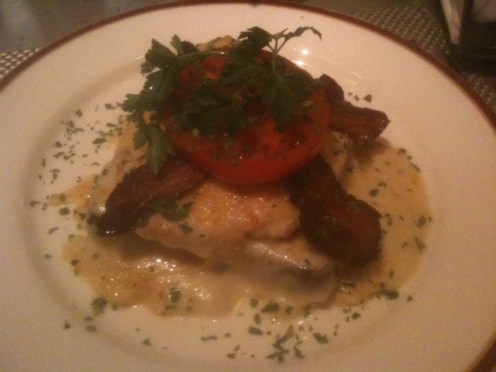 Kentucky Hot Brown from Bar Americain, 52nd St. in Manhattan.