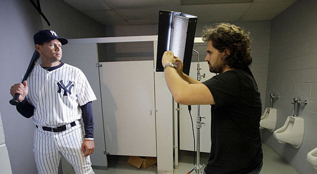 Here's what Alex Rodriguez (left) looks like.